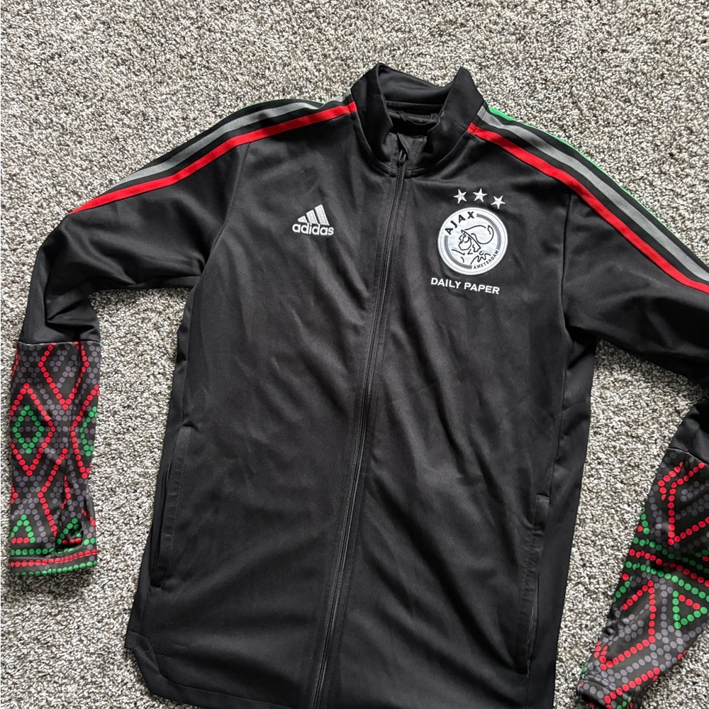 Adidas Ajax Amsterdam x Daily paper presentation track jacket Sz M